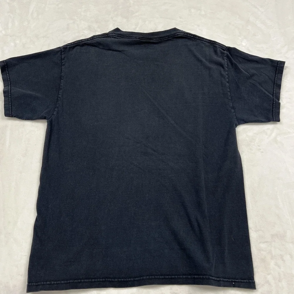 Pokemon Graphic T-Shirt Mens Medium Black 2007 Pikachu Poke Ball Vintage Style_5